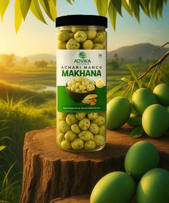 Achari Mango Makhana Jaar Pack