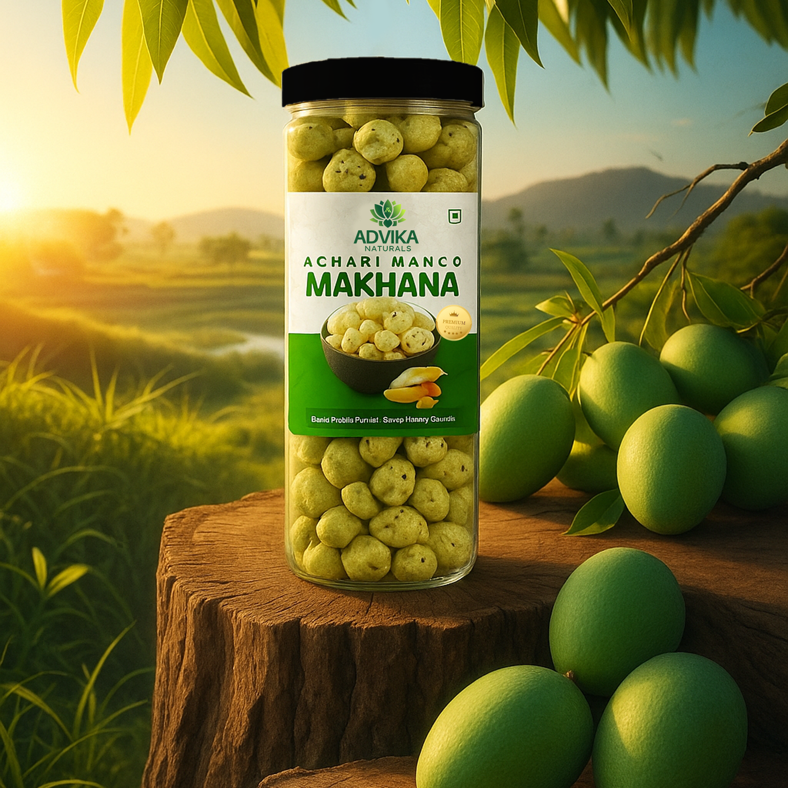Achari Mango Makhana Jaar Pack
